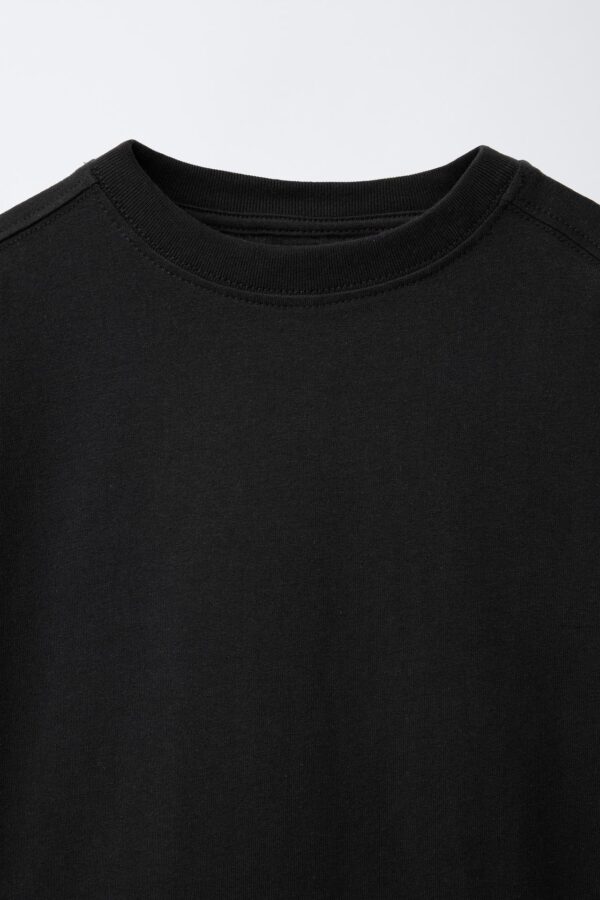 Koszulka damska oversize czarna LOGOS (black) - obrazek 2