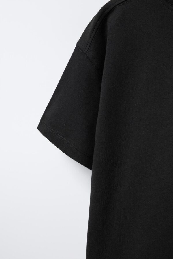 Koszulka damska oversize czarna LOGOS (black) - obrazek 3