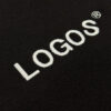 Czarna koszulka damska oversize LOGOS ® - obrazek 2