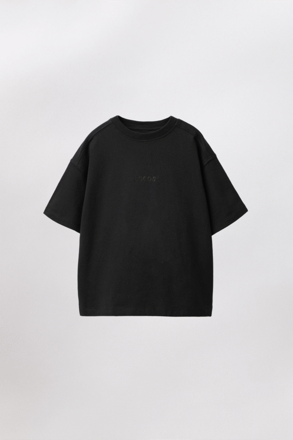 Koszulka damska oversize czarna LOGOS (black)